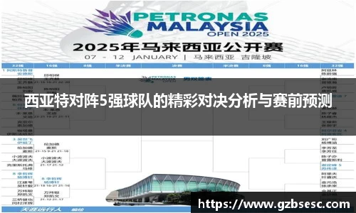 西亚特对阵5强球队的精彩对决分析与赛前预测