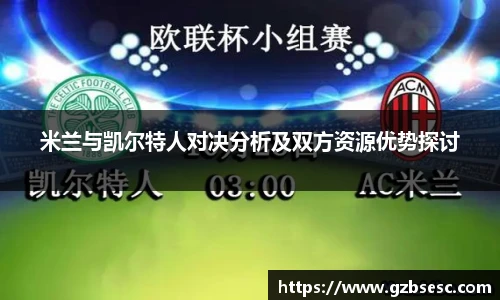 米兰与凯尔特人对决分析及双方资源优势探讨